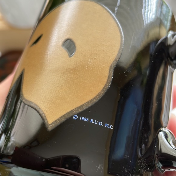 The Phantom Of The Opera Coffee Black Mug Vintage 1986 - Picture 2 of 6